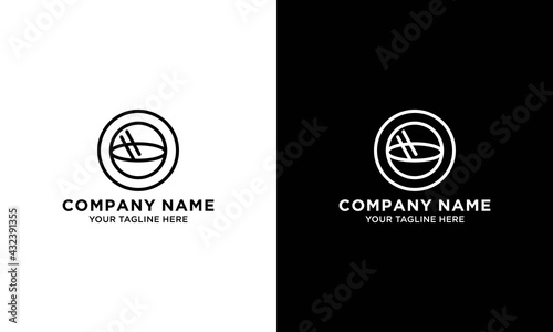 bowl and stick food logo