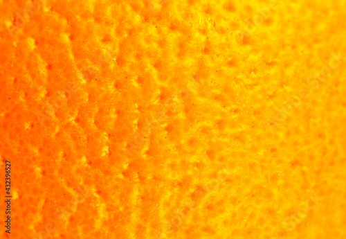 Close up photo of orange peel texture. Oranges ripe fruit background, macro view. .Human skin problem concept, acne and cellulite. Beautiful nature wallpaper.