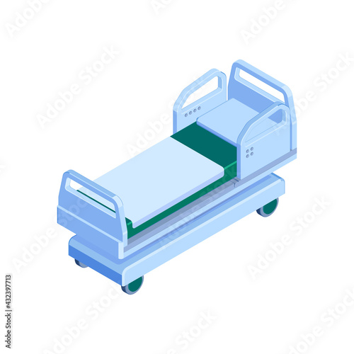 Hospital Cot Icon