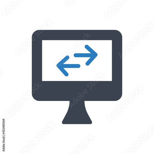Network optimization icon