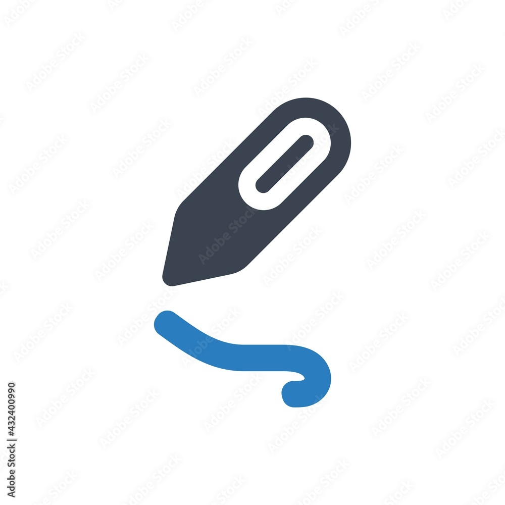 Draw pen icon Draw pen icon