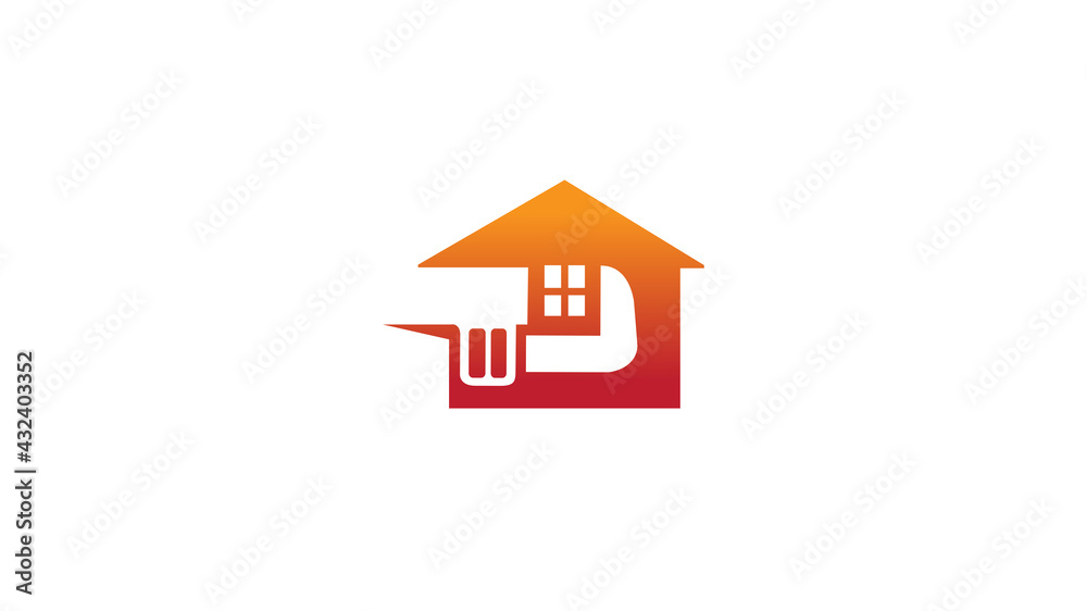 Creative House Wrench Spanner Logo Creative House Wrench Spanner Logo