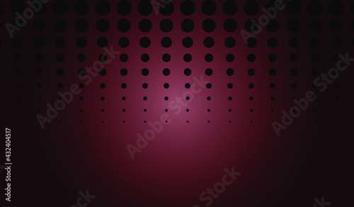 Dark red vector art with circles