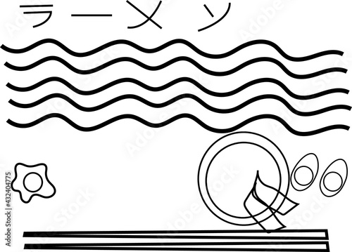 illustration of an background coloring page