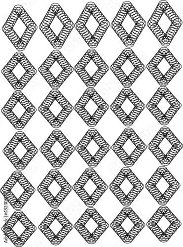 black and white seamless pattern coloring page
