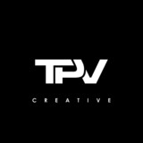 TPV Letter Initial Logo Design Template Vector Illustration