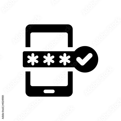 Mobile verification icon