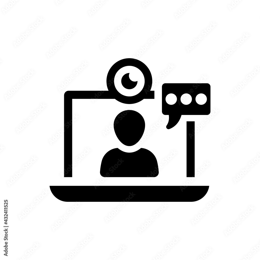 Video chat icon Video chat icon