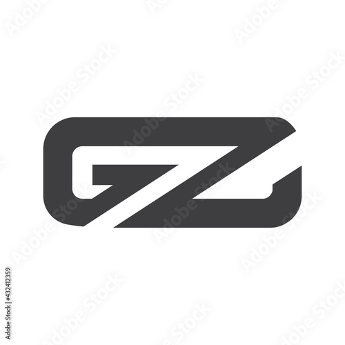 GL, LG, Abstract initial monogram letter alphabet logo design