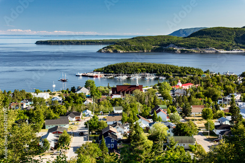 City of Tadoussac, Quebec, Canada photo