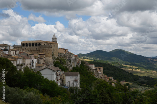 Panorama Con Paesino Landscape With Village