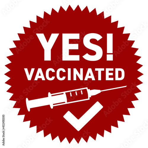 Yes vaccinated stop Covid-19 vaccination vax