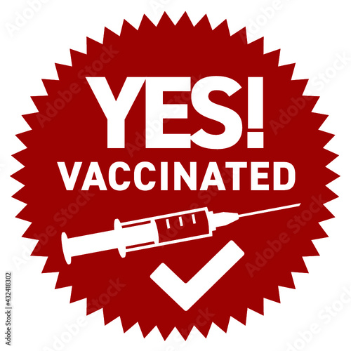 Corona virus pandemic yes vaccinated vax