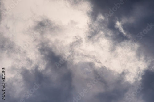 Canvastavla Hermosas nubes de tormenta sobre el cielo de la Patagonia, Argentina