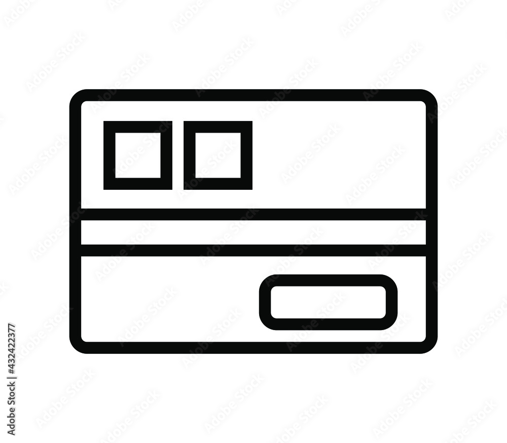 Bank card icon Bank card icon