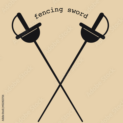 fencing sword, sports activities