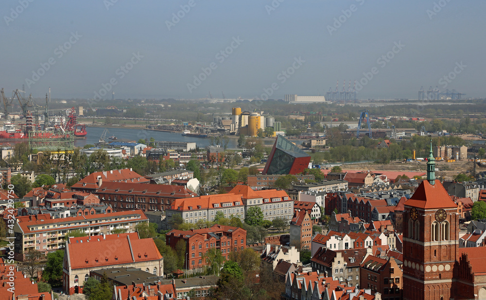 View at the Museum of the Second World War - Gdansk, Poland