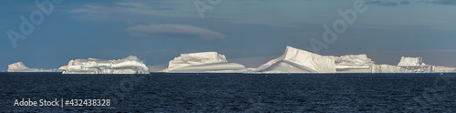 Antarctic icebergs