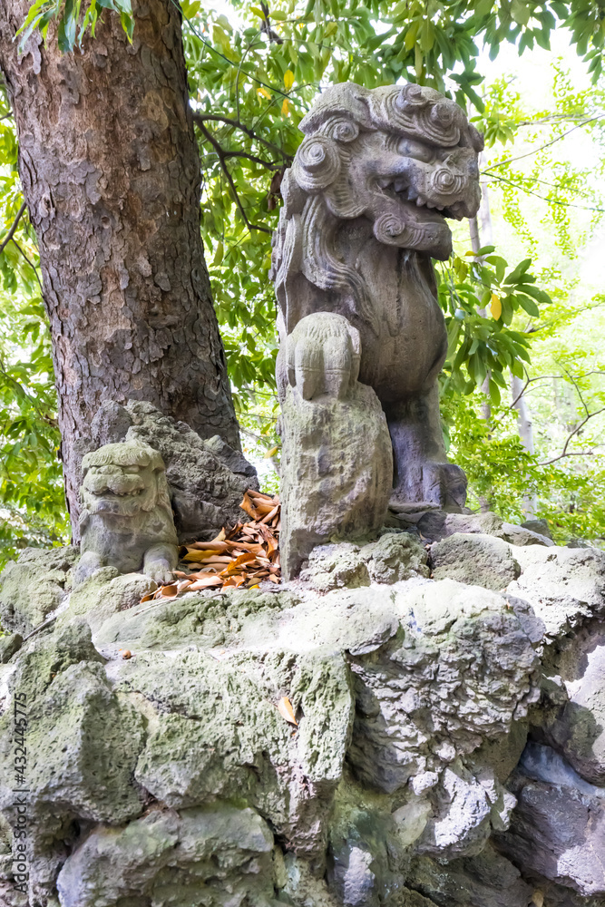 (東京都ｰ都市風景)赤坂氷川神社の風景７