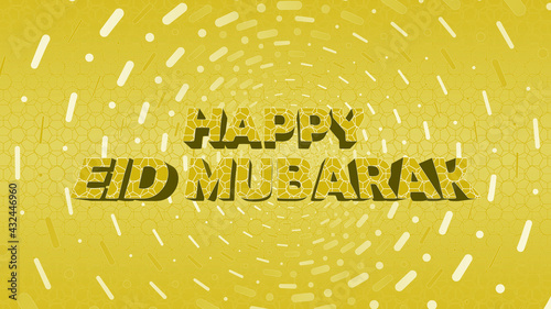Happy Eid Mubarak poster background and greeting cards