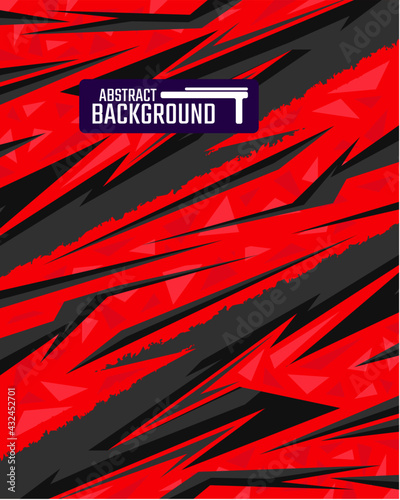 Abstract geometric backgrounds for sports and games. Abstract racing backgrounds for t-shirts, race car livery, car vinyl stickers, etc. Vector background.