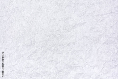 wrinkled and crumpled white rice paper. high resolution textured pattern.