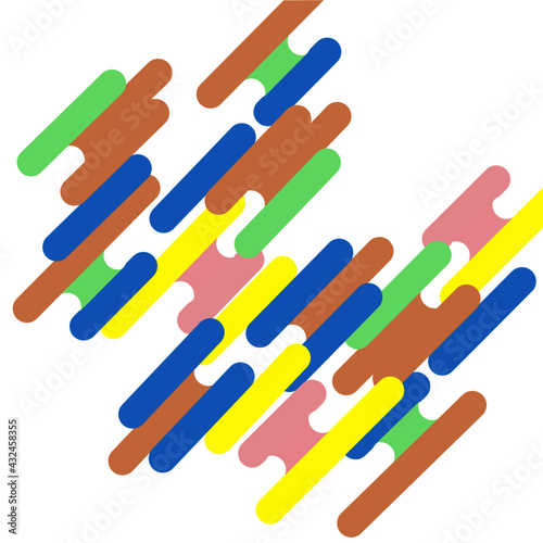 Abstract geometric background, colorful image