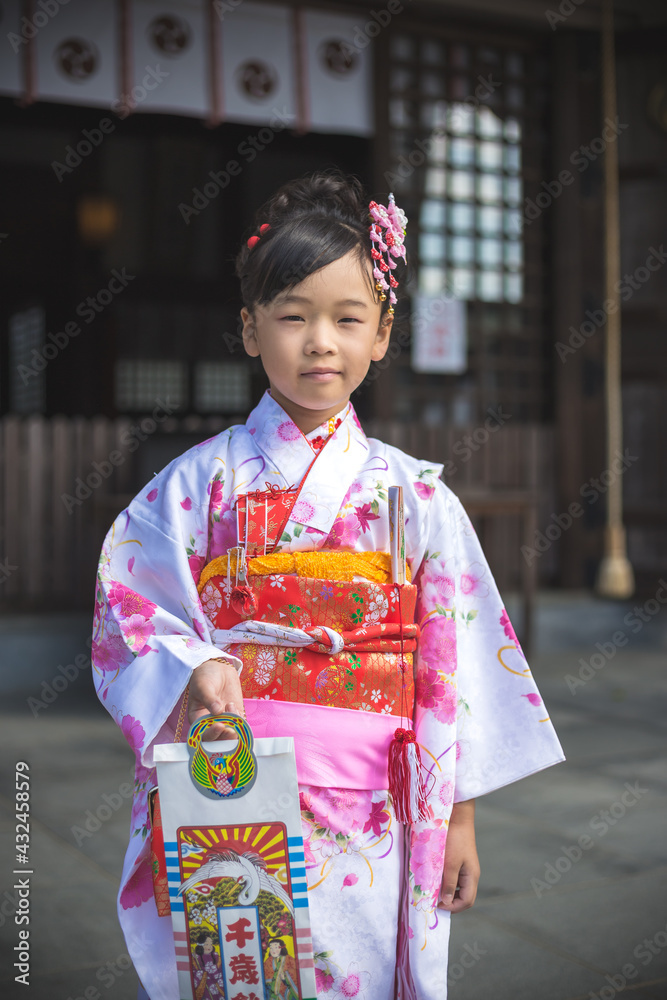 七五三の女の子 七五三の女の子