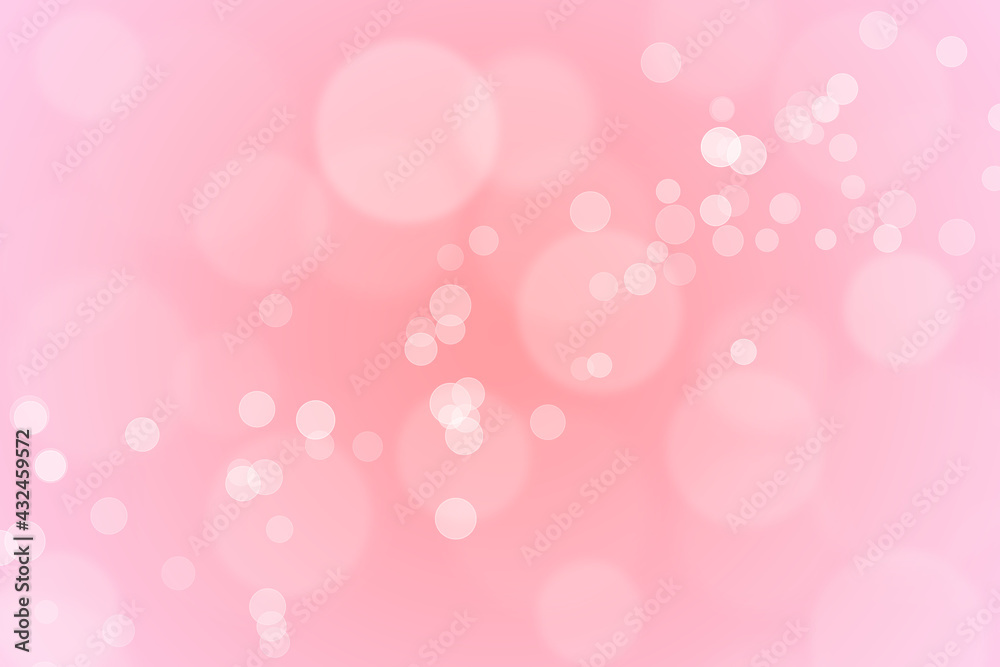Abstract pink bokeh background, can use for celebration or festival.