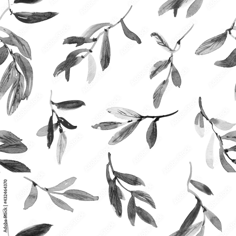 Tree leaves pattern Tree leaves pattern