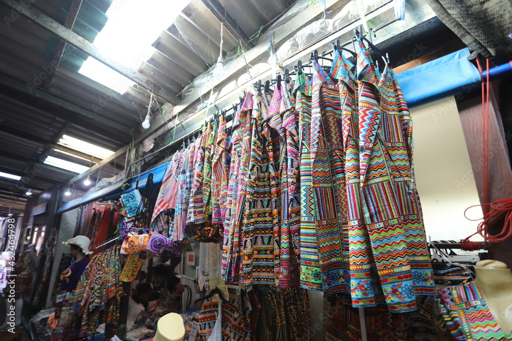 Local clothing store in Thailand Local clothing store in Thailand