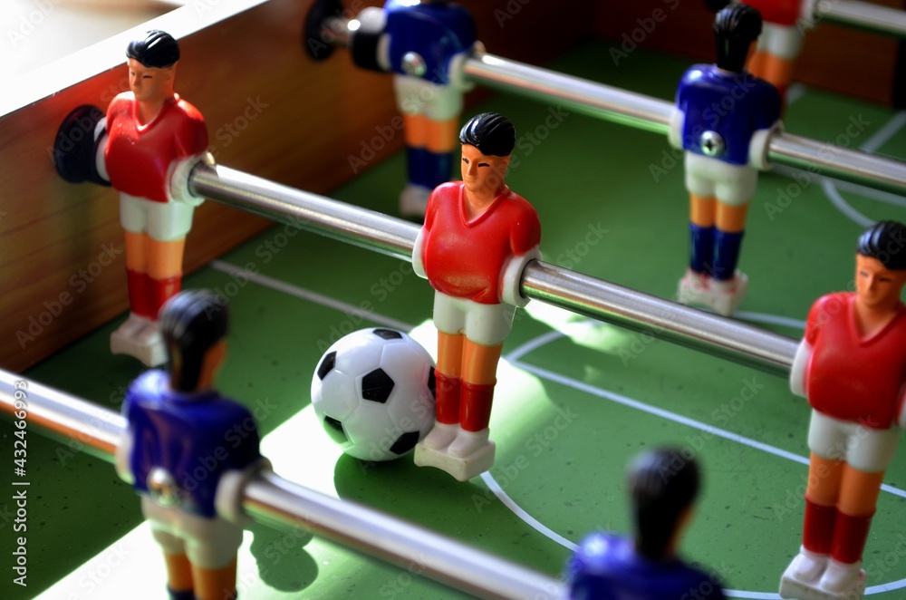football, table, ball, sport, game, team, foosball, competition, goal, play, player, field, match, toy