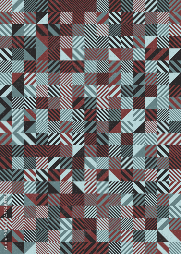 Abstract Geometric Pattern generative computational art illustration Abstract Geometric Pattern generative computational art illustration