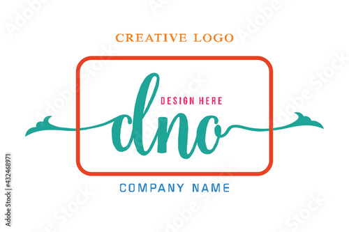 DNO lettering logo is simple, easy to understand and authoritative