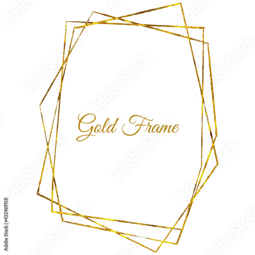 Gold Frame Background