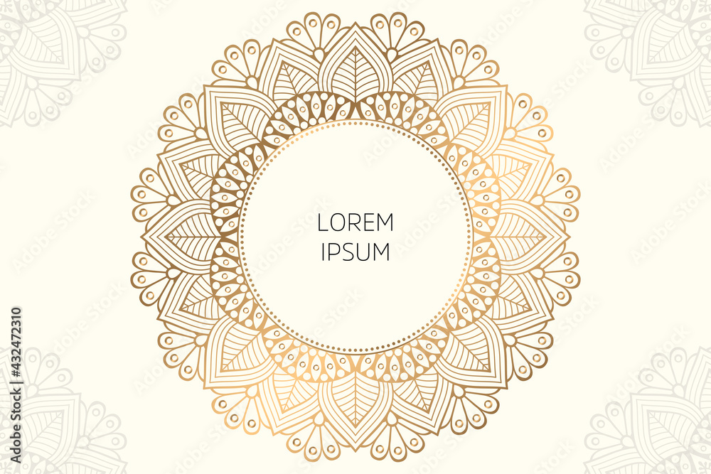 Dreamy wallpaper with mandala pattern Dreamy wallpaper with mandala pattern