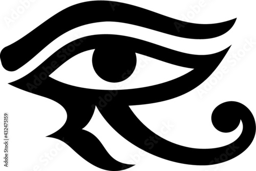 Vector illustration of the Eye of horus