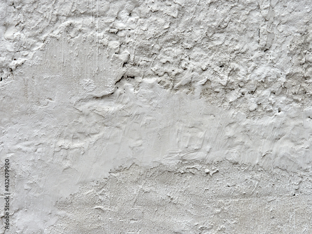 Light texture of decorative plaster close-up Light texture of decorative plaster close-up