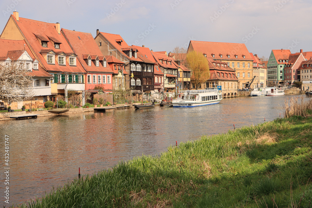 Romantisches Bamberg; Blick auf 