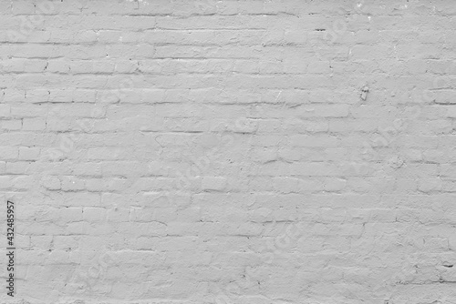 White brick building wall. Interior of a modern loft. Background for design