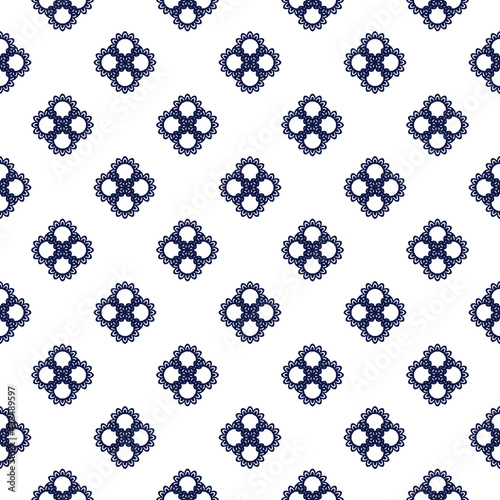 Flower Mandalas pattern Vintage decorative elements. Oriental pattern illustration. Islam, Arabic, Indian, turkish, pakistan, chinese, ottoman motifs