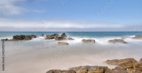 beach and rocks