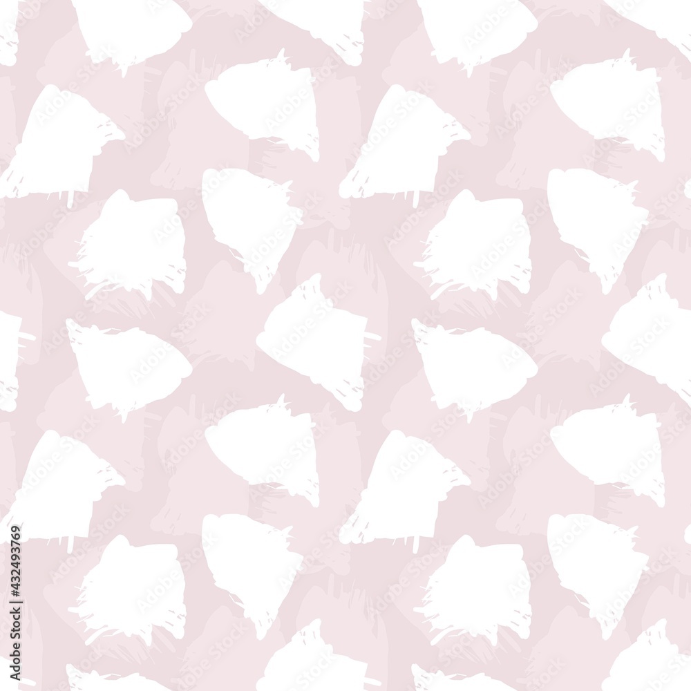 Pink Brush Stroke Camouflage Abstract Seamless Pattern Background Pink Brush Stroke Camouflage Abstract Seamless Pattern Background