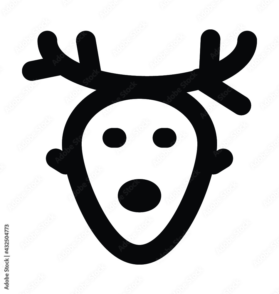 Reindeer Head Reindeer Head