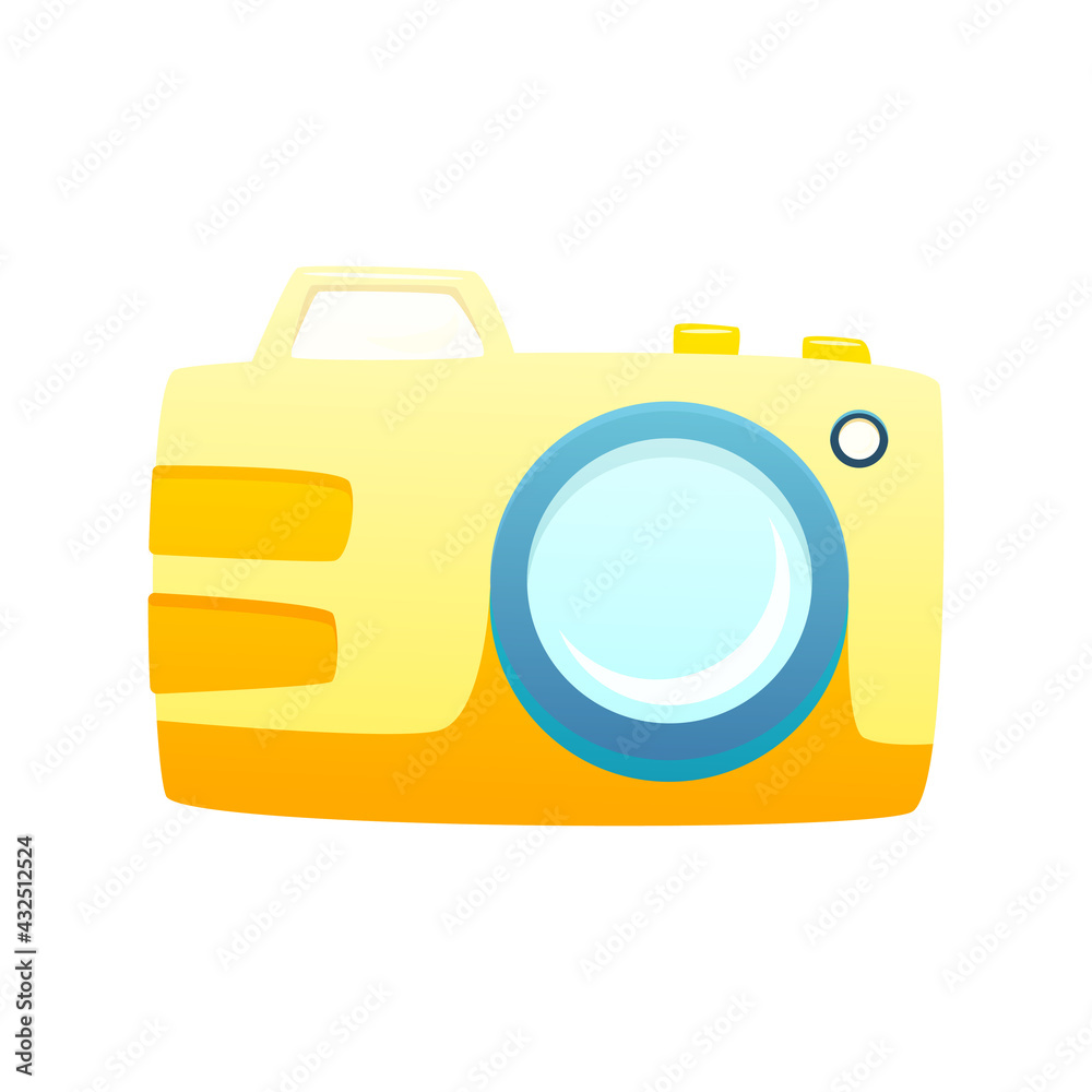 Flat Camera Icon Flat Camera Icon