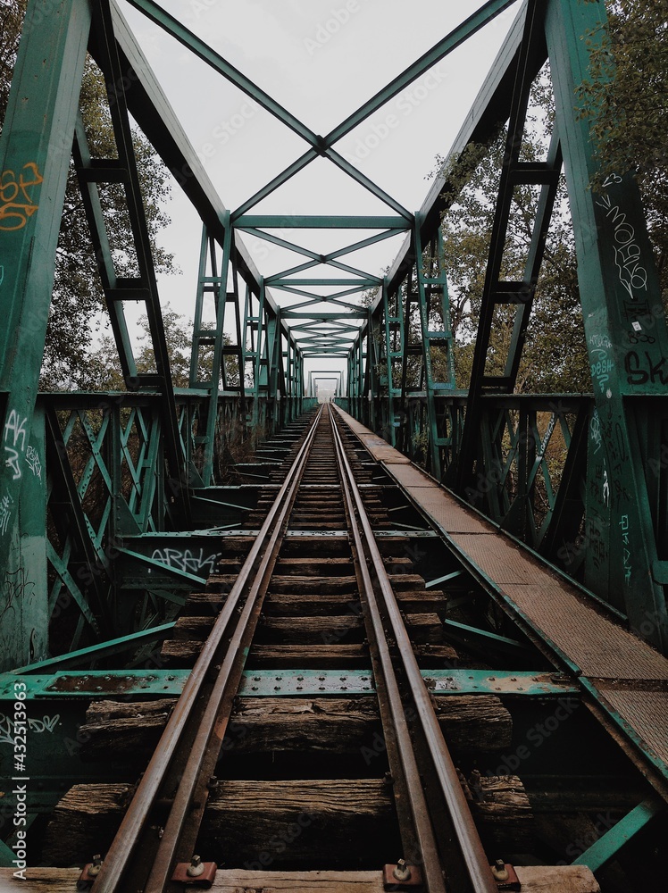 Vias del tren abandonadas Vias del tren abandonadas