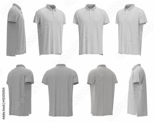 3d t shirt pattern knitwear shirts for design on white background