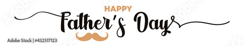 Happy fathers day. Lettering. Lettering poster with text happy fathers day. Day calligraphy light banner. Dad my king illustration. Vector EPS 10