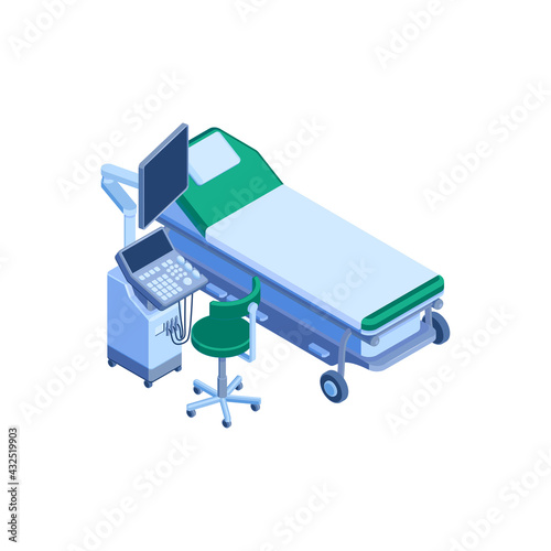 Ultrasound Machine Icon