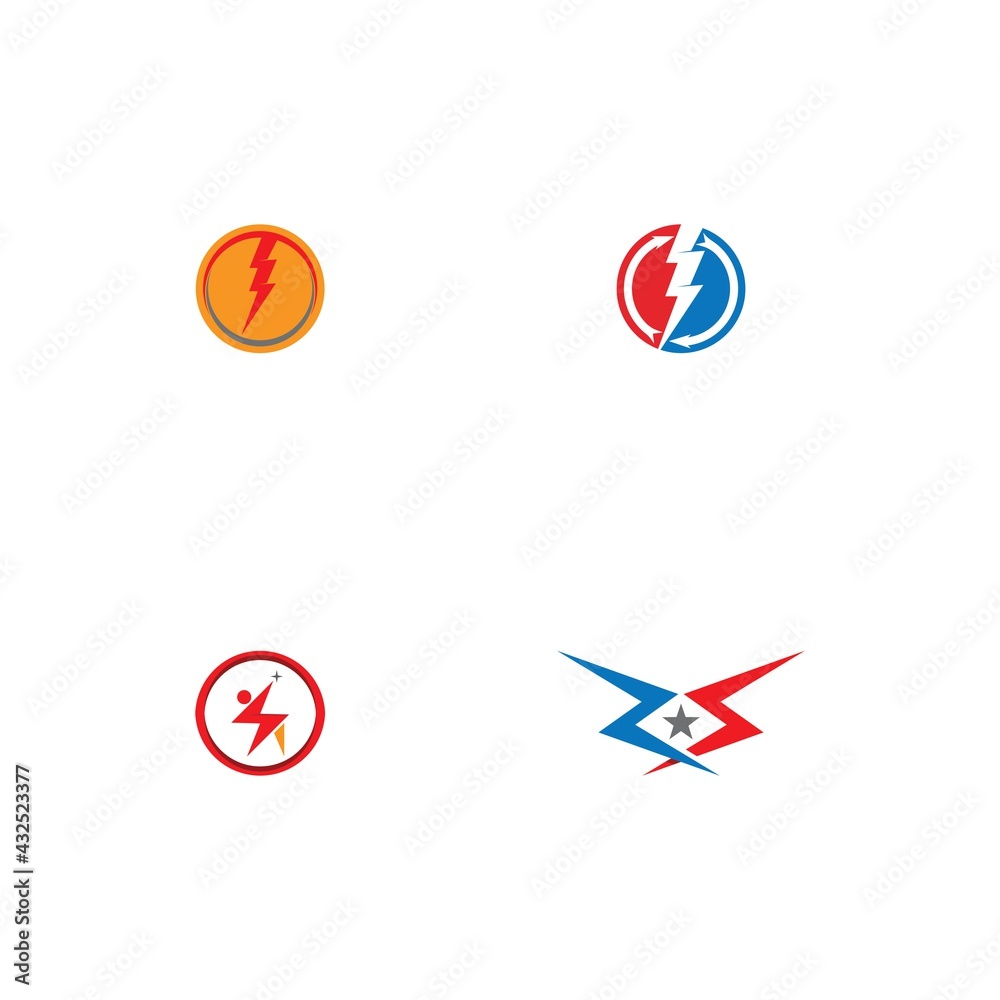 flash thunderbolt logo template flash thunderbolt logo template